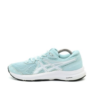 ASICS Damen GEL-Contend 7 Sneaker Türkis Synthetik Niedrig Laufschuh EU 38