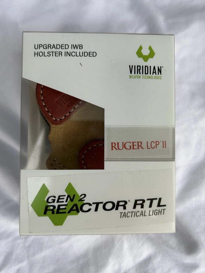 Coldre de couro DeSantis, Ruger lCP II bronzeado 950-0210 compatível com 380 e 22 - Imagem 2 de 2