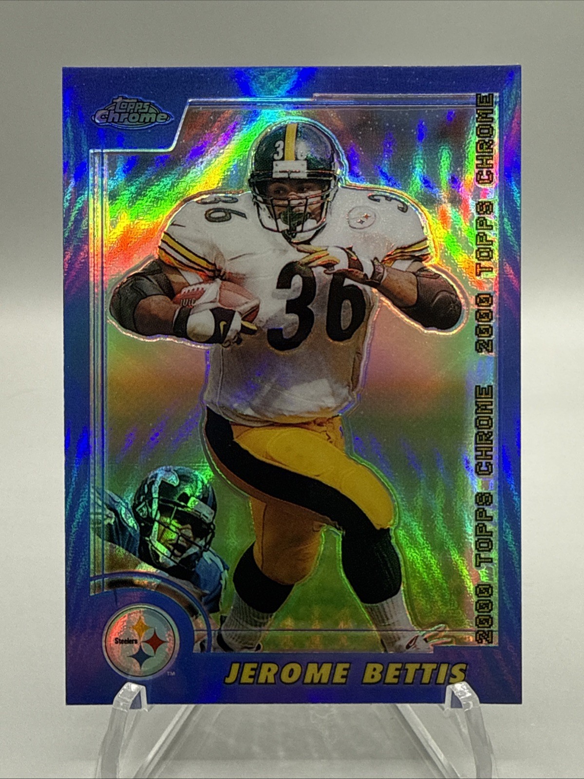 2000 Topps Chrome JEROME BETTIS Refractor #170 - Pittsburgh Steelers