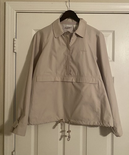 Liz Claiborne Liz Golf Damen Pullover Windbreaker Medium Beige Taschen - Bild 1 von 8