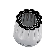 Professional 18-8 Stainless Vegetable Fruit Cutter Mold: Chrysanthemum flower