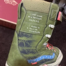 Mike Rav Pro Vans Hi-Standard LL DX Pro Snowboard Boots 10.5 Green Greenz 🦠
