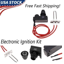 Universal Electronic Double Ignitor Igniter Kit Button For BBQ Gas Fireplace