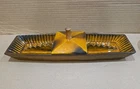 Vintage~Haeger Ceramic~Art Deco~Ashtray~720-S USA~15.25"Lx5"W(B7)