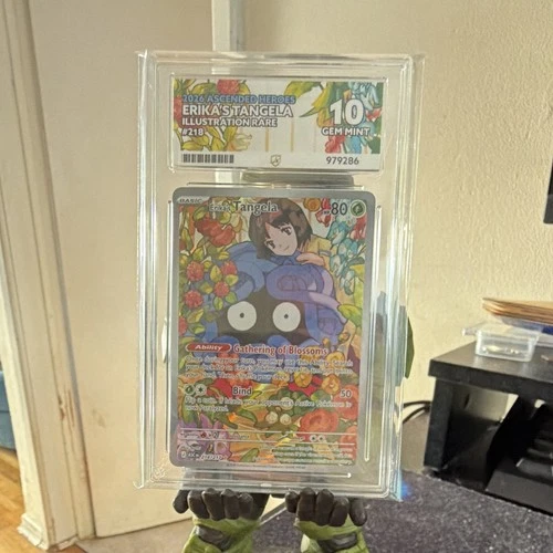 ACE Grading 10 Gem Mint Erika's Tangela 218 Ascended Heroes 2026
