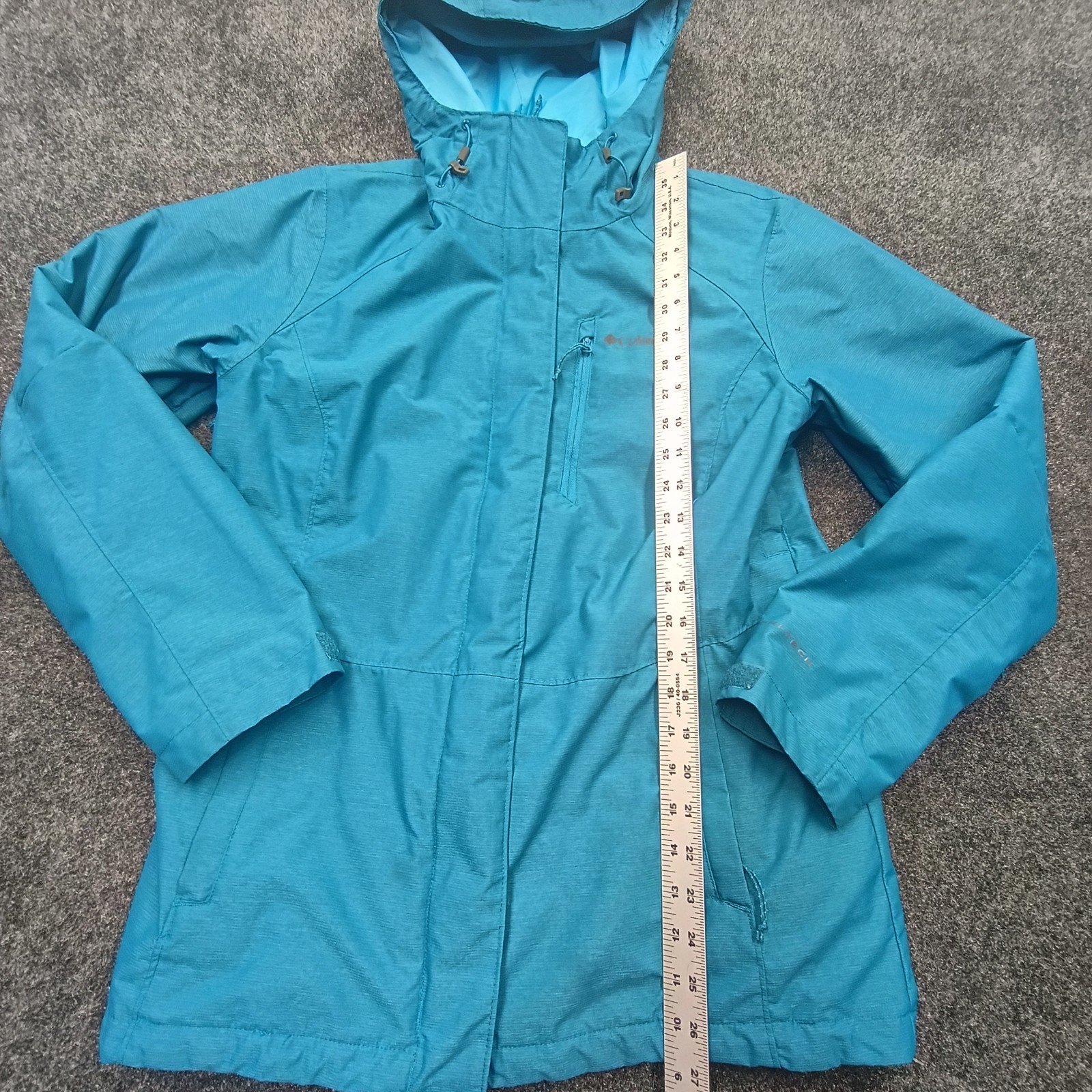 Blue Medium Columbia Interchange Jacket Outer She… - image 2