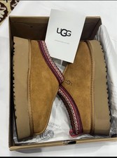 Uggs Tazz Chestnut Platform Slipper Size 5 Women’s