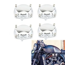 Carburetor Carb Diaphragm Top Cap Cover For YAMAHA V-max1200 1994-2007 Chrome