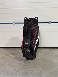 Titleist Premium Cart Bag StaDry Black Red