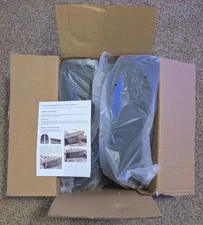 SAUTVS UTV Rear 13.5L Side Cargo Storage Boxes for Can-Am Maverick R, Poly Wa...