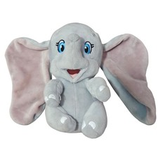 Disney Ty Sparkle Dumbo Plush Grey Elephant Stuffed Animal Toy 6 Inch