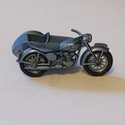 Matchbox Lesney Triumph T110 Motorcycle with Sidecar Vintage, 1:42 Scale No. 4.