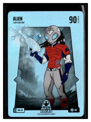 Bo Jackson Battle Arena #BBF-98 Alien CJ Abrams Blue Ice Foil
