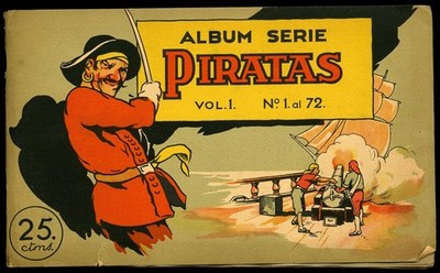 1935 Spanish Pirates Picture Cards Full Album - 72 Cards *WP2099