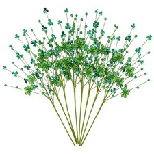 St. Patrick's Day Decorations, 8PCS Shamrock Decorations, Artificial Shamrock...