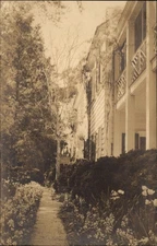RPPC Concord NC Mrs Cannon house 1939-50 real photo postcard