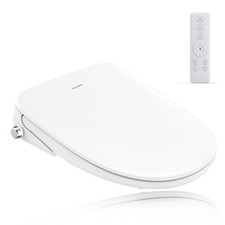 AQUATIZ D-Shape Electronic Heated Bidet Toilet Seat AQ1101