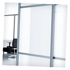  MTWH Decorative Window Film White Matte Frosted Opaque Privacy - 36in X 7ft