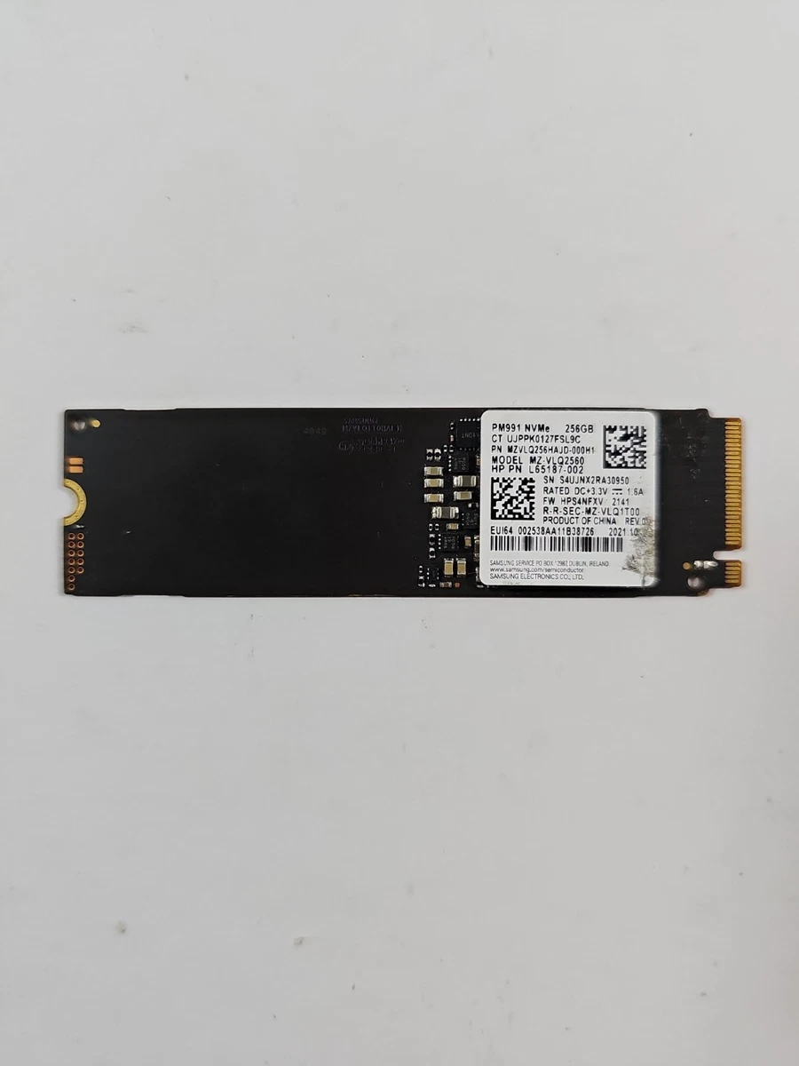 Samsung M.2 Interface Solid State Drives 256 GB Storage Capacity