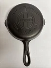 Vintage GRISWOLD Cast Iron SKILLET Frying Pan # 3 LARGE BLOCK LOGO