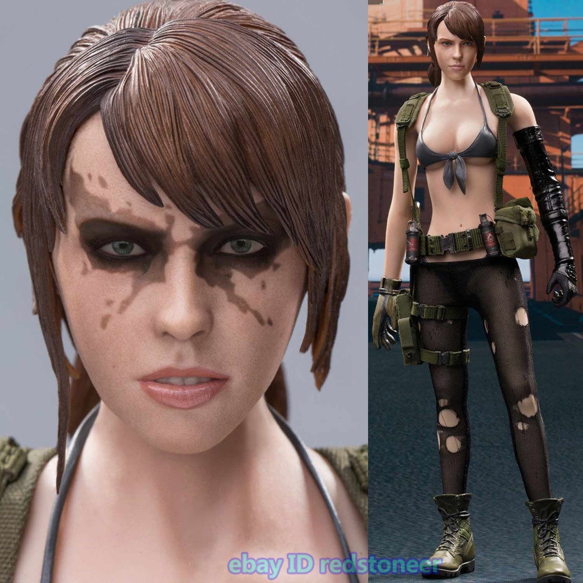 LIMTOYS Quiet Metal Gear Solid V 1/6 Female Action Figure Model