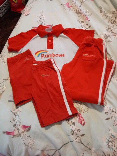 paquete uniforme arco iris. RRR1