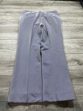 1970s Flares Pinstripe Dressy True Vintage 36x30 Suit Check For Matching Blazer