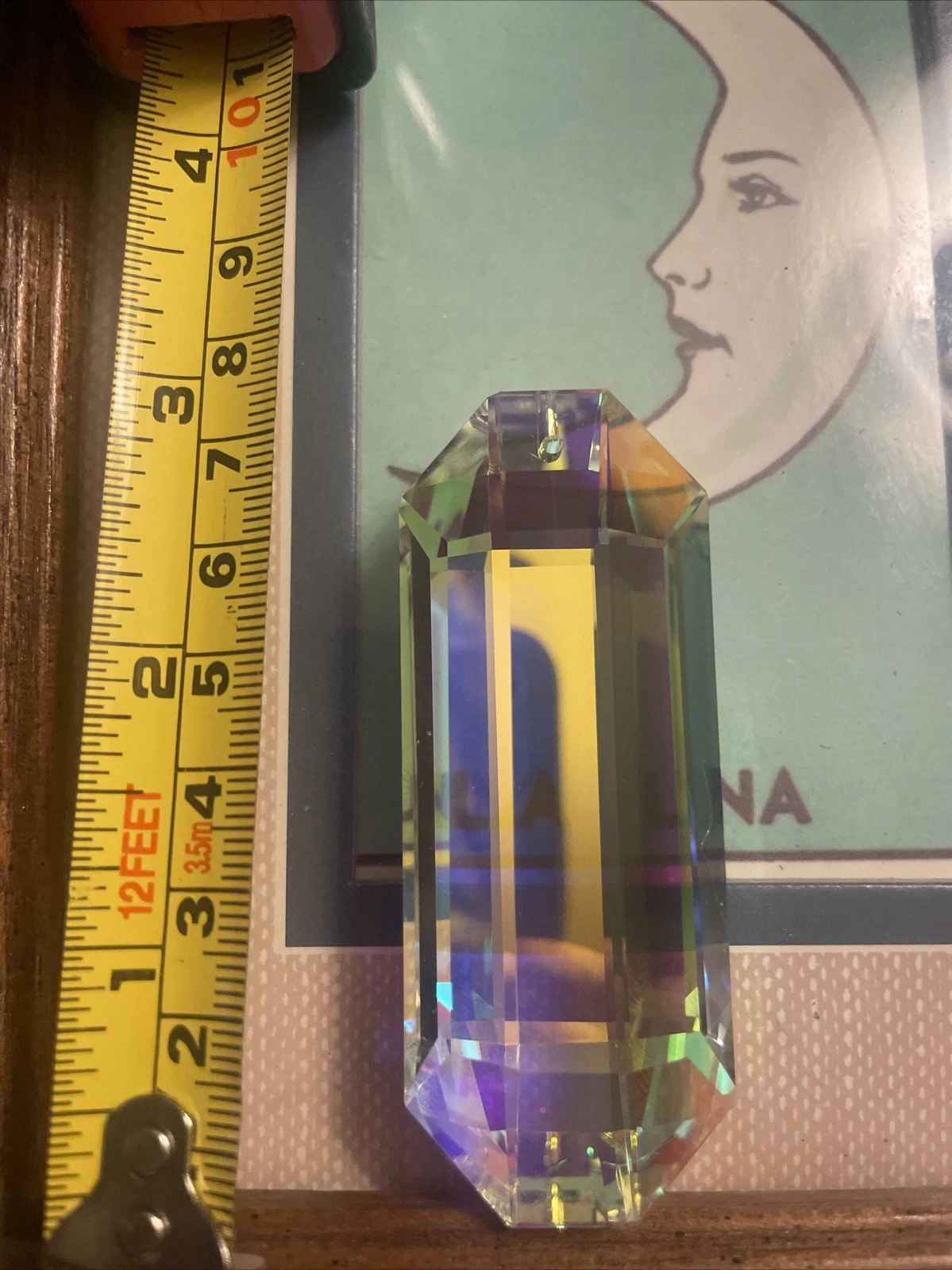 Aurora Borealis Crystal K9 Leaded Glass Chandelier Prism