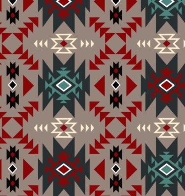''Native Trails'' Atacama Argyle  Southwest Native Fabric-Cotton BTY 1 yd FastShip