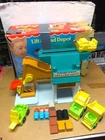 Vintage 1977 Fisher Price Lift & Load Depot Dump Truck w/Box Almost Complete
