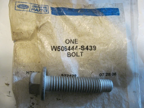 Genuine Ford OEM -W506444-S439 Bolt