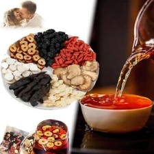 Ginseng Red Dates Wolfberry Mulberry Tea Nourishing Yin And Kidney 30 Tea Bags