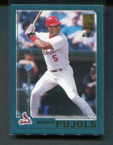 2001 Topps Albert Pujols Rookie #T247 St. Louis Cardinals