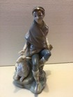 LLADRO VINTAGE FIGURINE - SHEPHERD BOY WITH LAMB - MADE IN SPAIN — photo 1