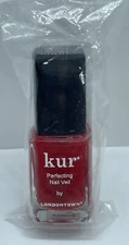 NEW KUR Londontown Perfecting Neil Veil No. 8 Sheer Poppy Red Full Size 0.4oz