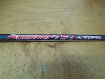 New Tour Issue Fujikura Speeder Evolution 757 7 3 Tour Spec Stiff 335 Tip Shaft Ebay New Tour Issue Fujikura Speeder Evolution 757 7 3 Tour Spec Stiff 335 Tip Shaft Ebay