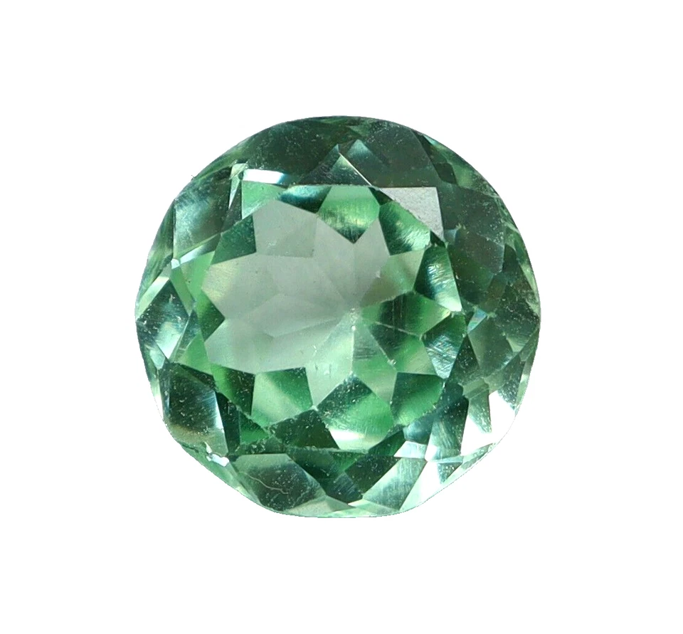 Natürliches Grün Peridot Rund Schliff Facettiert 3.25 Karat Zertifiziert Lose - Bild 3 von 4