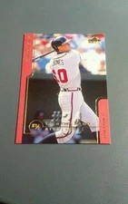 CHIPPER JONES 1999 UPPER DECK HOME RUN HIGHLIGHTS CARD # 74 A3456