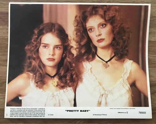 Pretty Baby Original Movie One Sheet And Lobby Cards Brooke Shields 1978