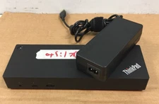 LENOVO THINKPAD THUNDERBOLT 3 DOCK DBB9003L1  TYPE 40AC W/POWER SUPPLY (TESTED)