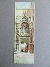 Vintage Art BOOKMARK VENICE Book Post Porta della Carta Painting