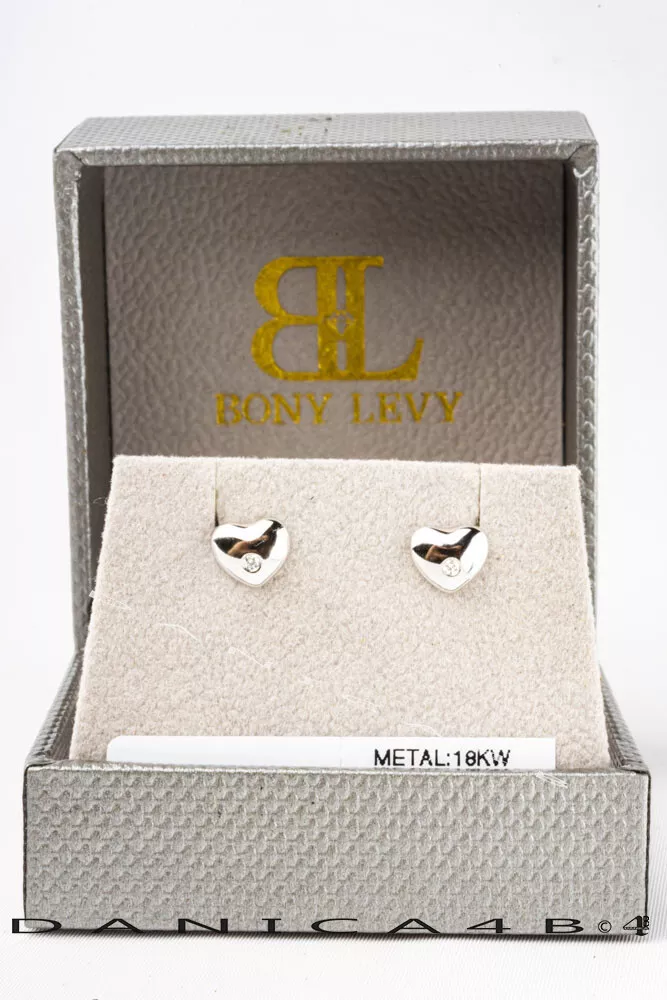 Bony levy heart sale earrings