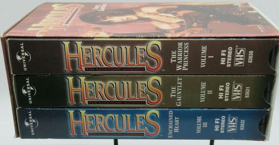 HERCULES: THE LEGENDARY JOURNEYS - THE XENA TRILOGY VOL.1-3, 3-VHS VIDEO SET - Image 3 of 3