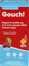 Redd Remedies Gouch Dietary Supplement 60 Capsules - Uric Acid - Kidney Support