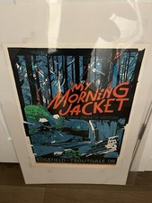 My Morning Jacket Poster Troutdale, OR Silkscreen Numbered Tyler Stout 2021