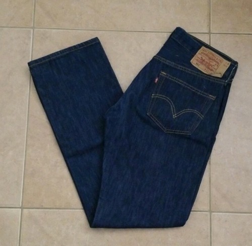 VTG/Y2K Mens Levis 501 Button Fly Dark 