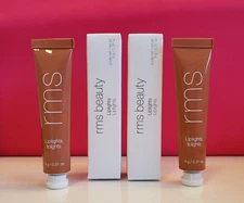 TWO RMS Beauty Liplights Cream Lip Gloss 0.31 oz EACH Full Siz  Bisou Lip Gloss