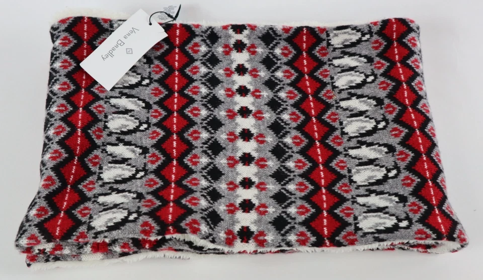Vera Bradley PLAYFUL PENGUINS RED Cozy Cowl Infinity Scarf Winter New! Christmas - Image 3 of 3