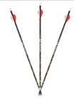 --Carbon Express-- - Maxima Red MO Contour 350 Fletched Arrows - 12pk