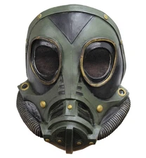 M3A1 Futuristic Gas WW2 40s Prohibitive Adult Mens Costume Gas Latex Mask